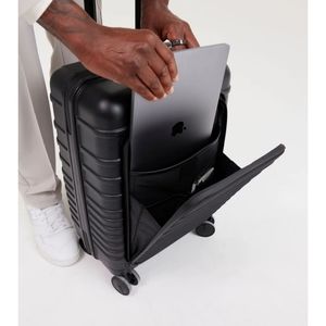 BEIS The Front Pocket Carry-On Roller in Black